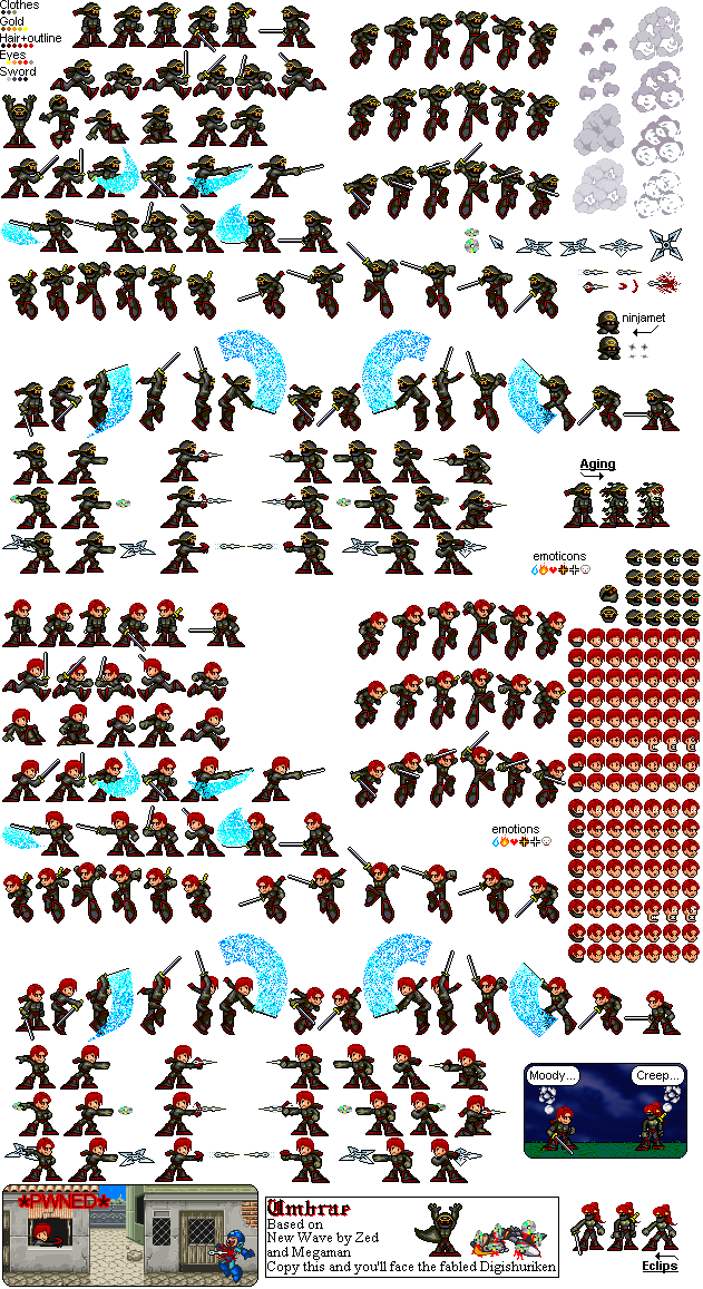 alucard sprite sheet